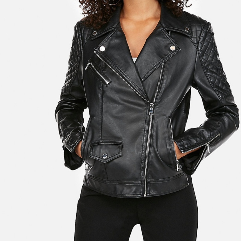 Express Minus the Leather Moto Jacket
